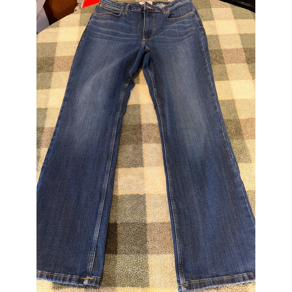 Wrangler Womens‎ High Rise Bold Bootcut Jeans Dark Wash Size 10 x 30 10MT1BTSN